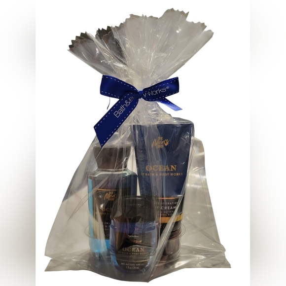 3pc Bath & Body Works Ocean Gift Set - Lotion, Mist & Pocketbac - NEW!!! - Picture 1 of 1